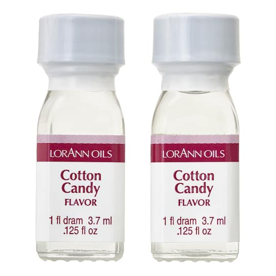 12 Packs: 2 ct. (24 total) LorAnn Cotton Candy Flavoring, 1/8oz.
